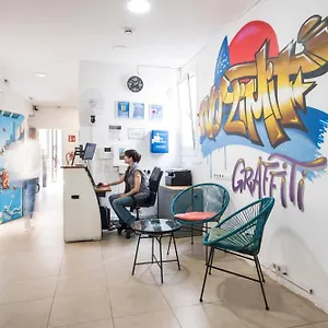 Auberge de jeunesse No Limit Graffiti Barcelone